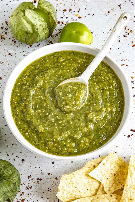 Receta Mexicana De Salsa Verde Salsa Verde: 22 Recetas Deliciosas Para