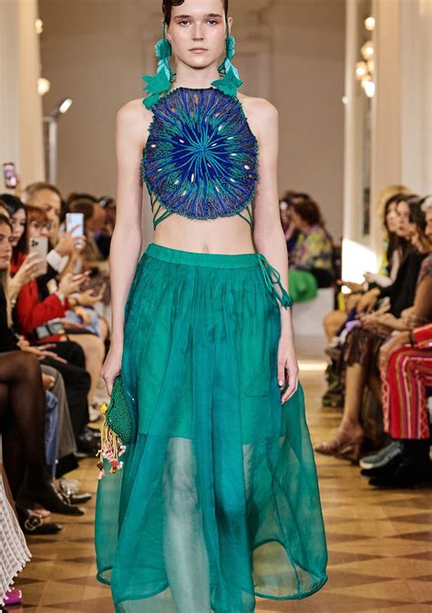 Blue and Turquoise Mushroom Top – VAISHALI S