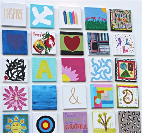 10 Mini canvas ideas | art projects, mini canvas art, mini canvas