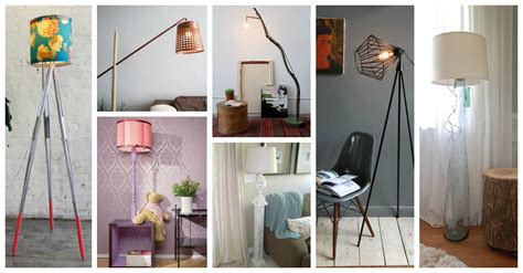 Beautiful DIY Floor Lamps That Are Easy To Make
