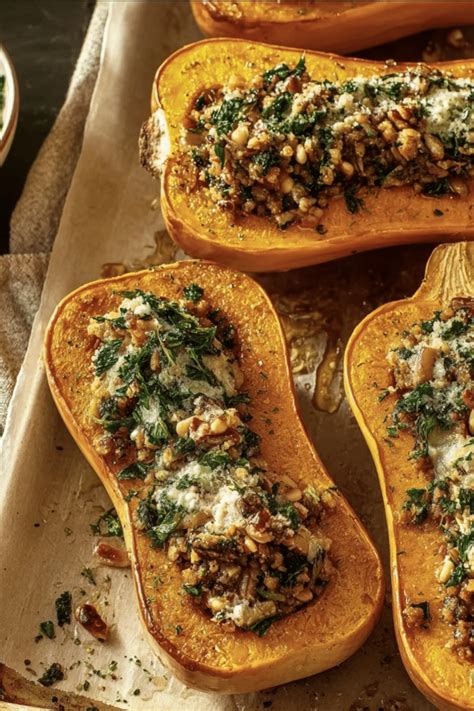 Stuffed Butternut Squash – 5 Easy Steps to Deliciousness - Sabores Recetas