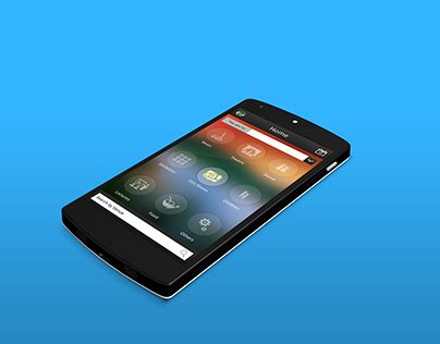 Android Home Screen 的图像结果