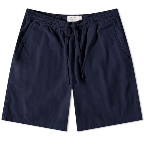 Universal Works Beach Shorts Navy | END.