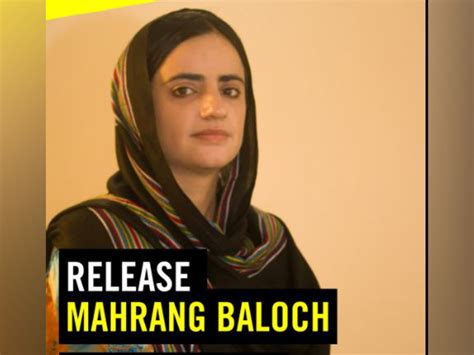 '38 hrs since Mahrang Baloch's detention': Amnesty International ...