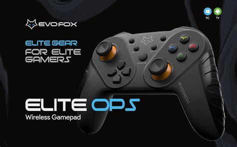 EvoFox Elite Ops Wireless Gamepad for Google TV and Android TV | 8 ...