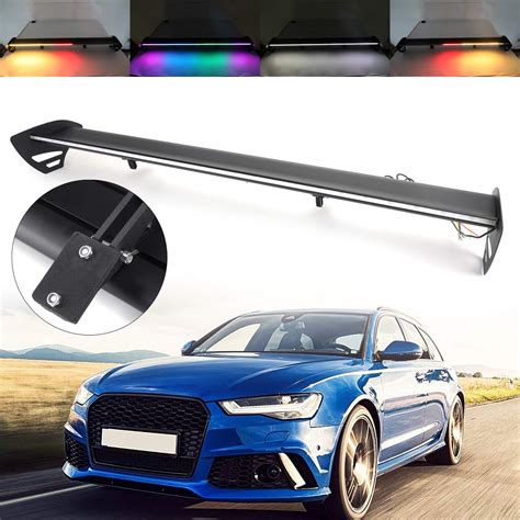 Artudatech Car Rear Wing Spoiler Universal Hatch Adjustable Aluminum ...