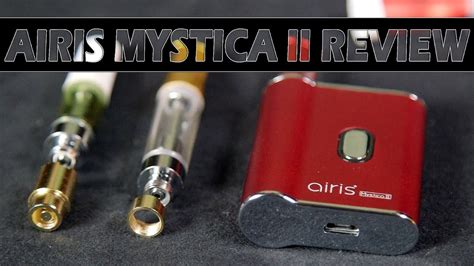 Airis Mystica II Premium Cartridge Vaporizer Review - YouTube