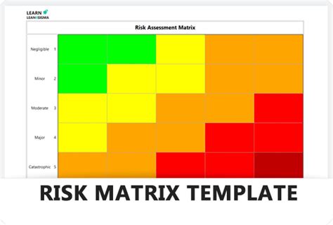 Image result for Project Risk Assessment Matrix Template