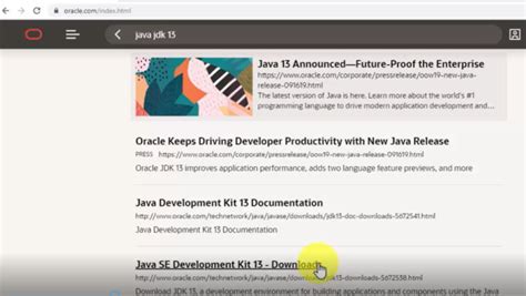 Image result for Java SE 13 Download