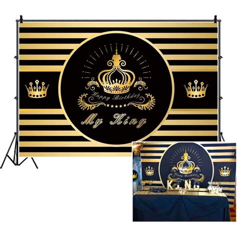 CSFOTO Polyester 7x5ft King Backdrop for Party for | Ubuy India