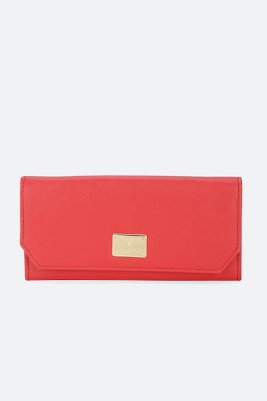 Buy Women Red Solid Casual Wallets Online - 749965 | Van Heusen