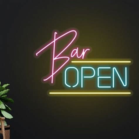 Image result for Bar Open LED Sign