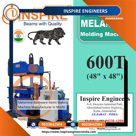 Melamine Bathware Items Making Machine Manufacturer In Morbi - Inspire ...