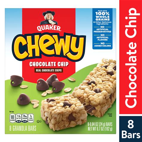 Quaker Chewy Chocolate Chip Granola Bars