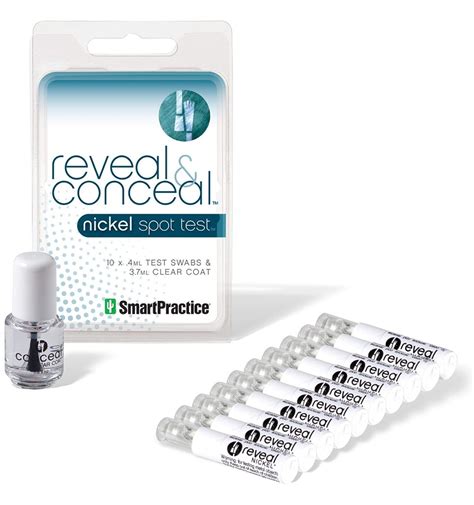 Reveal and Conceal Nickel Allergy Test Kit by Smart Practice ...