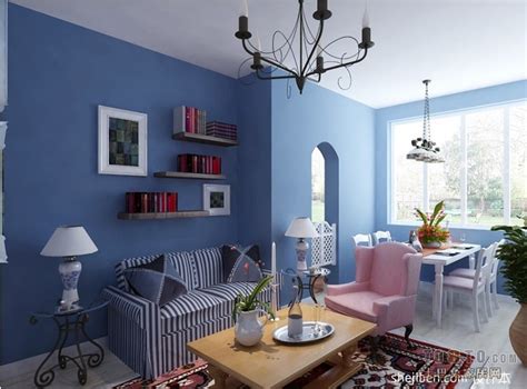 美式风格客厅墙面色彩如何搭配？