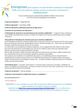 Fillable Online Entreprises, pour proposer un sujet de th se soutenue ...