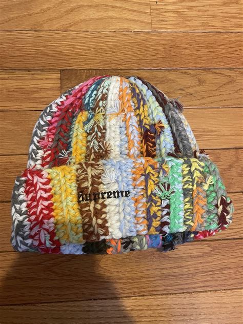 Supreme Brand New Supreme Hand Tied Beanie Multicolor | Grailed