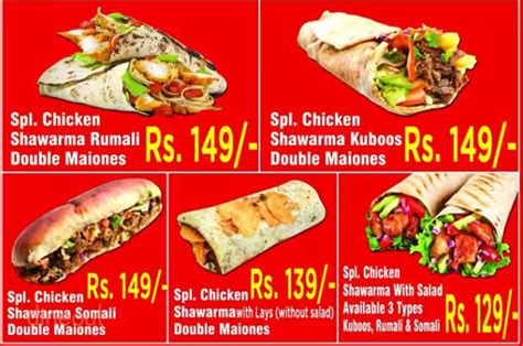 Menu of Friends Shawarma Hub, Kukatpally, Hyderabad | Dineout discovery