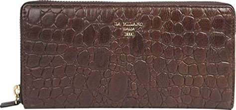 Da Milano Women's Leather Wallet (Brown) : Amazon.in: Shoes & Handbags
