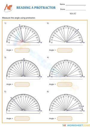 Image result for Math Antics Protractor Worksheet