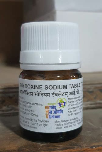 Like Thyrox 100 Or Thyronorm ,Thyroxine sodium tablets, 100 tablets, 1 ...