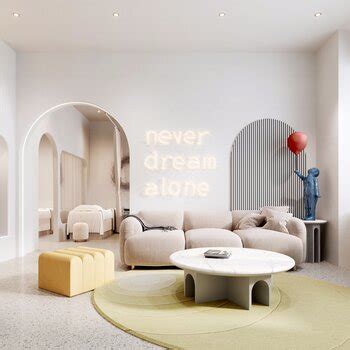 北欧风格客厅表现|空间|室内设计|睿思设计表现 - 原创作品 - 站酷 (ZCOOL)