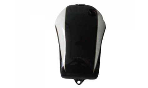 TRIUMPH T160 BLACK AND WHITE PAINTED GAS FUEL TANK |Fit For