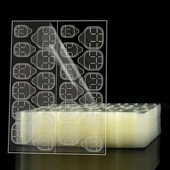 Keli Strong Nail Adhesive Tabs for Press On Nails – Double Sided Jelly ...