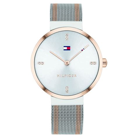 Buy Online Tommy Hilfiger Quartz Analog White Dial Stainless Steel ...