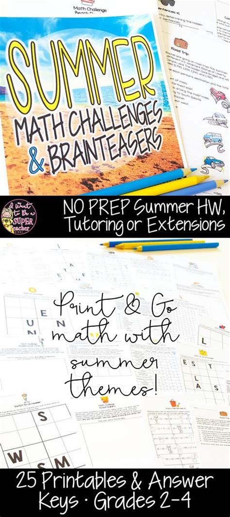 Image result for Summer Class Math