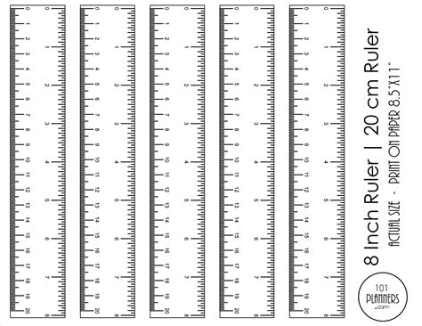 Printable Ruler Centimeters Actual Size