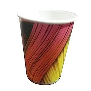 Buy Generic 150 GSM Paper Cup 250ml Multicolor Pack of 20 Packets ...