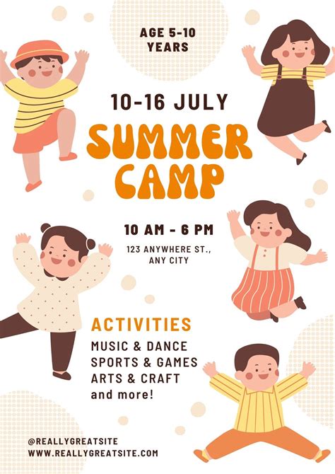 Editable Summer Camp Flyer 51+ Summer Camp Flyer Templates PSD, EPS,