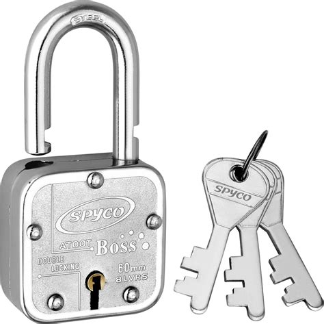 Spyco "Atoot Boss" Lock With 8 Levers, 3 Keys : Amazon.in: Home Improvement