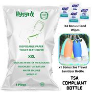 Buy 40 Pcs Disposable Toilet Seat Cover, Paper Toilet seat Cover ...