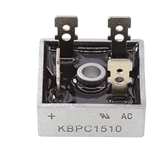 4 Pieces KBPC1510 15A 1000V Bridge Rectifier Diode Metal Case Single ...