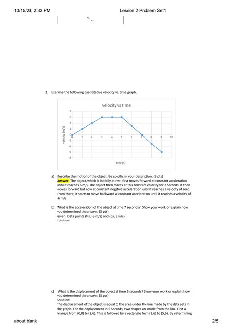 Image result for Lesson 2 Problem Set Answer Sheet