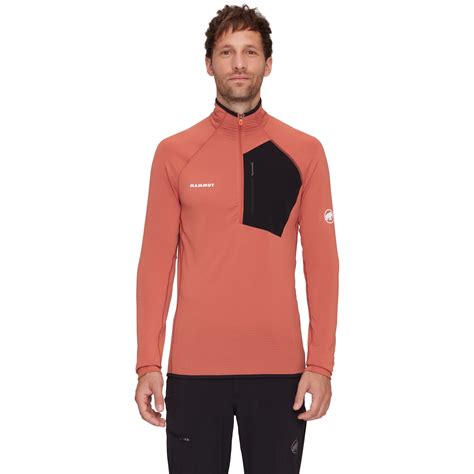 Mammut Jersey Midlayer Hombre - Aenergy Light Half Zip - brick-black ...