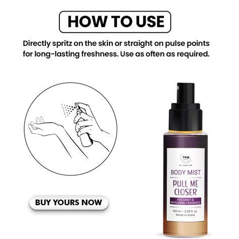 Buy TNW-THE NATURAL WASH PULL ME CLOSER BODY MIST WITH SWEET ...