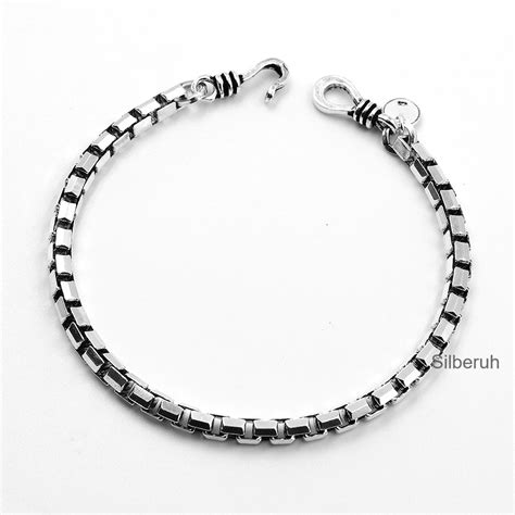 Unisex Silver Bracelet – SILBERUH