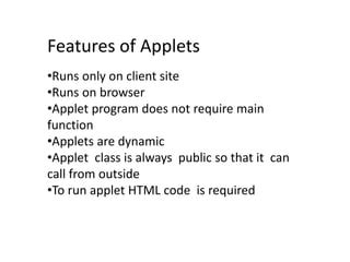 Image result for Java Applet Program How to Run in HTML