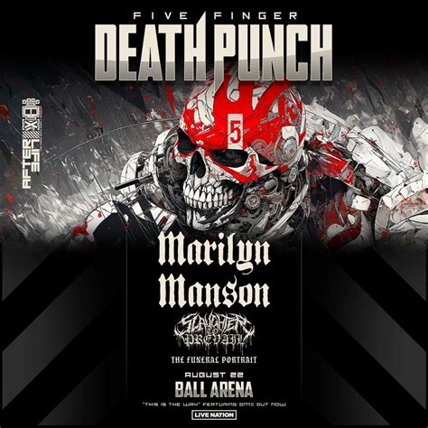 Five Finger Death Punch with Marilyn Manson and Slaughter to Prevail ...