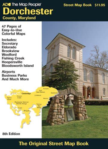 Buy ADC Dorchester Country, Maryland: Street Map Book Online at Low ...