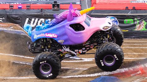 'Sparkle Smash' unicorn monster truck making Fresno debut at Monster Jam