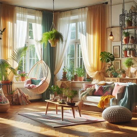 Modern Bohemian Style Interior Design Characteristics