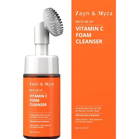 Buy ZAYN & MYZA _VITAMIN C FOAMING FACE WASH Online & Get Upto 60% OFF ...