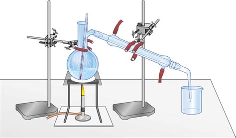 Set-up of distillation Diagram | Quizlet