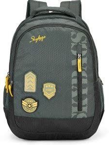 SKYBAGS STREAM 1 SCHOOL BAG RC (H) ARMY GREEN 30 L Backpack GREEN ...