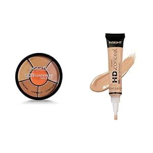 Buy INSIGHT Cosmetics Pro Oil Concealer Palette (Concealer) & Hd ...